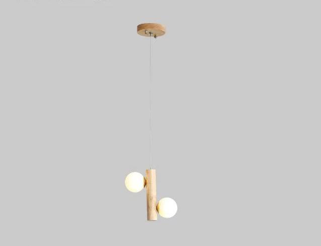 Prescott - Moderner Holz-Kronleuchter