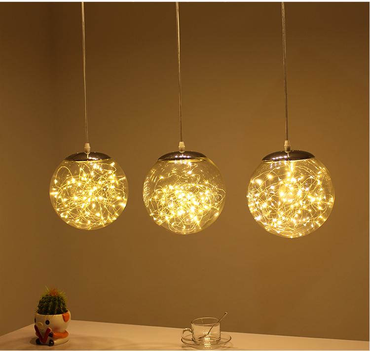 Levi - LED-Lichterketten-Pendelleuchte